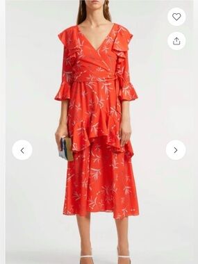 Borgo De Nor Aiana Ruffle Dress